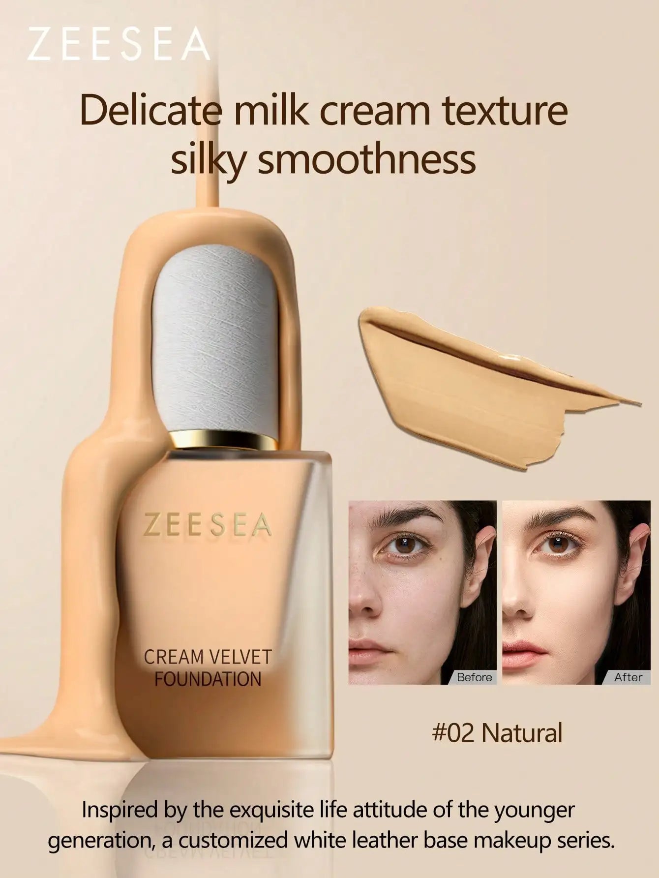 ZEESEA Velvet Skin Foundation