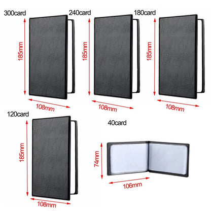 Leather Multi-Card Holder Case